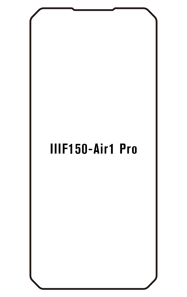 Film hydrogel pour IIIF150 Air1 Pro