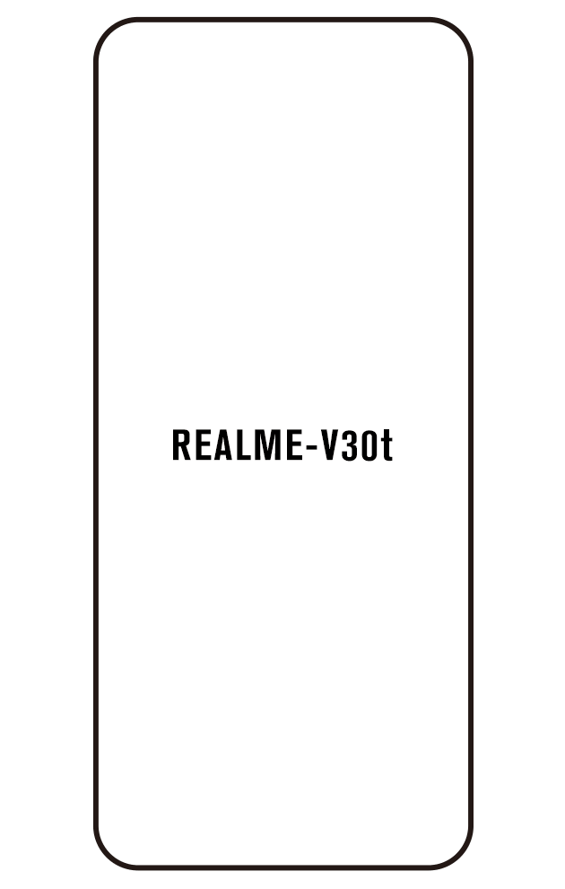 Film hydrogel pour écran Realme V30t