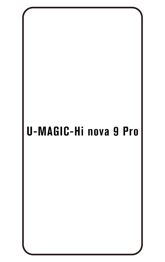 Film hydrogel pour écran U-MAGIC Hi nova 9 Pro