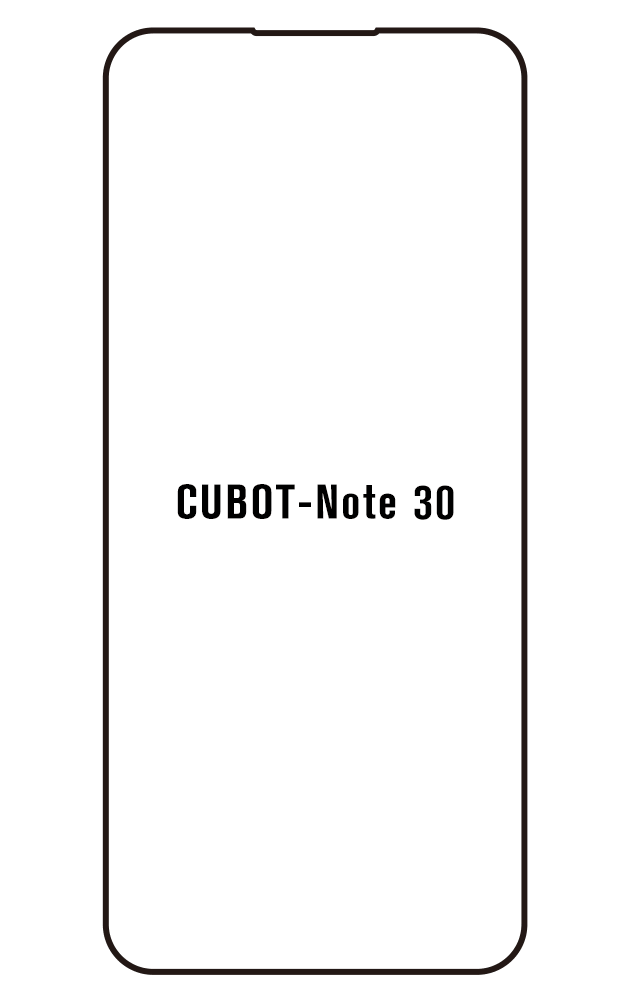 Film hydrogel pour Cubot Note 30