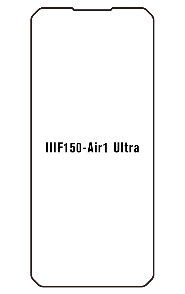 Film hydrogel pour IIIF150 Air1 Ultra