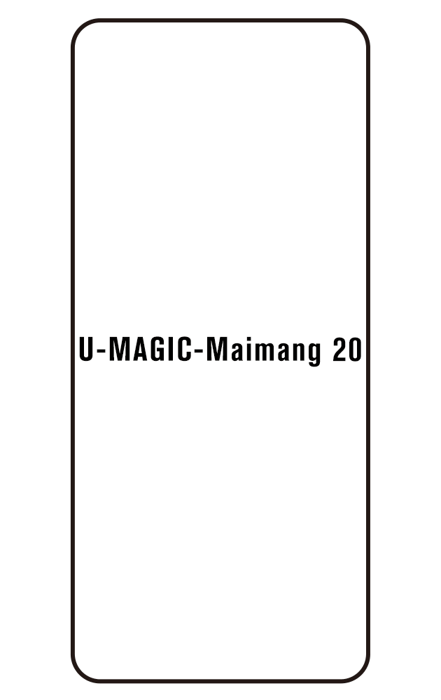 Film hydrogel pour U-MAGIC Maimang 20