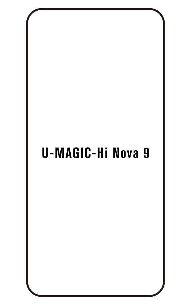 Film hydrogel pour écran U-MAGIC Hi nova 9