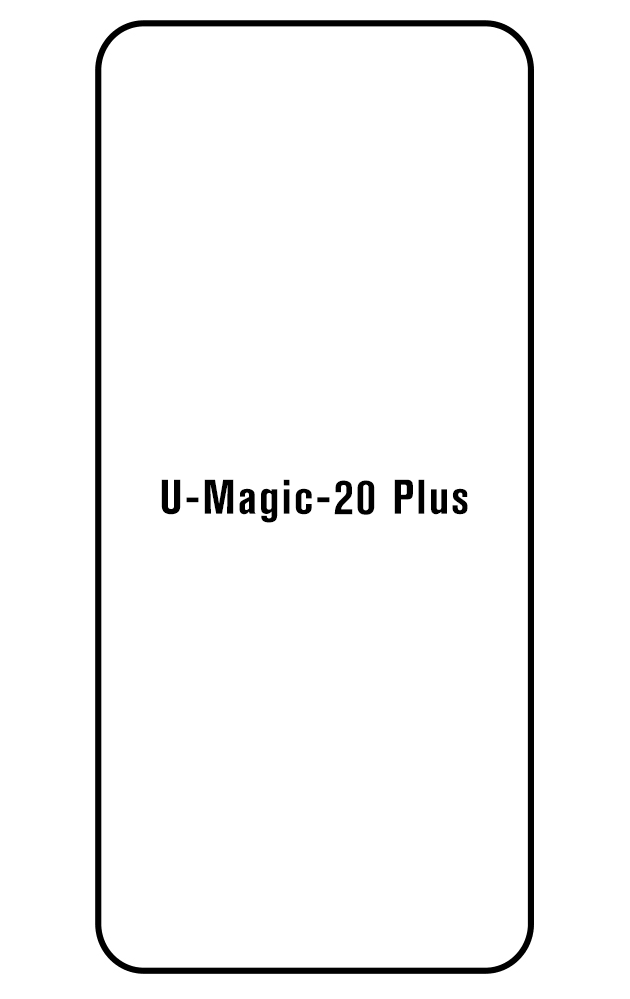 Film hydrogel pour écran U-MAGIC Youchangxiang 20 Plus